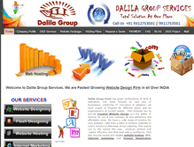 Tablet Screenshot of dalilagroup.com